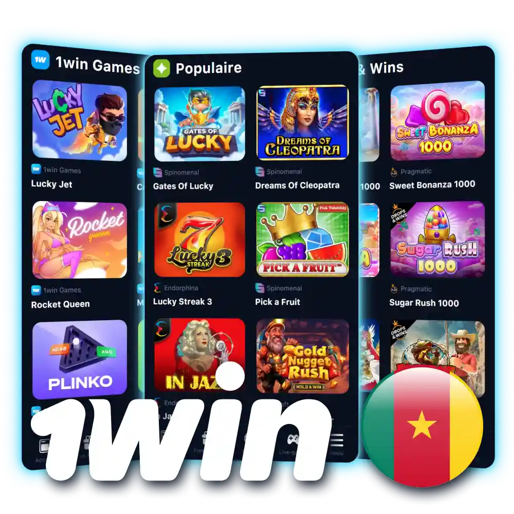 Jouez en ligne aux meilleurs jeux de casino sur le site officiel 1win.