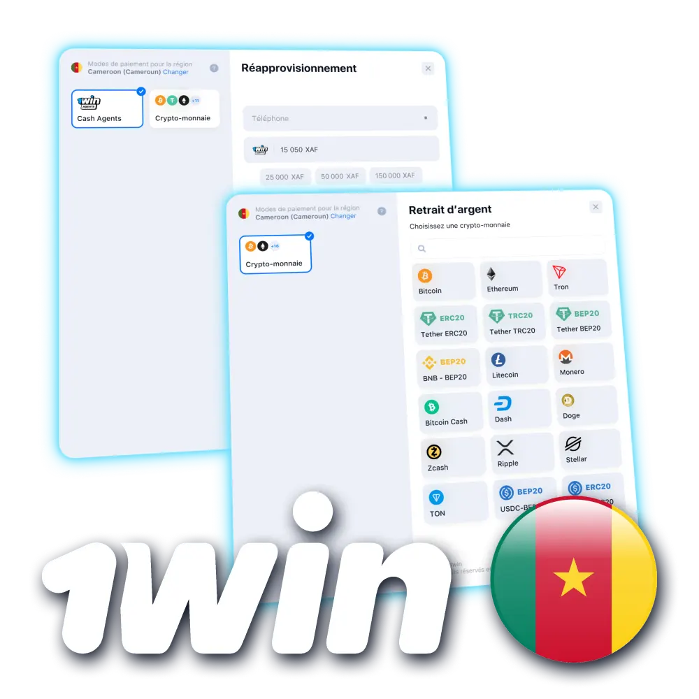 Découvrez les méthodes de paiement et de retrait disponibles sur 1win.