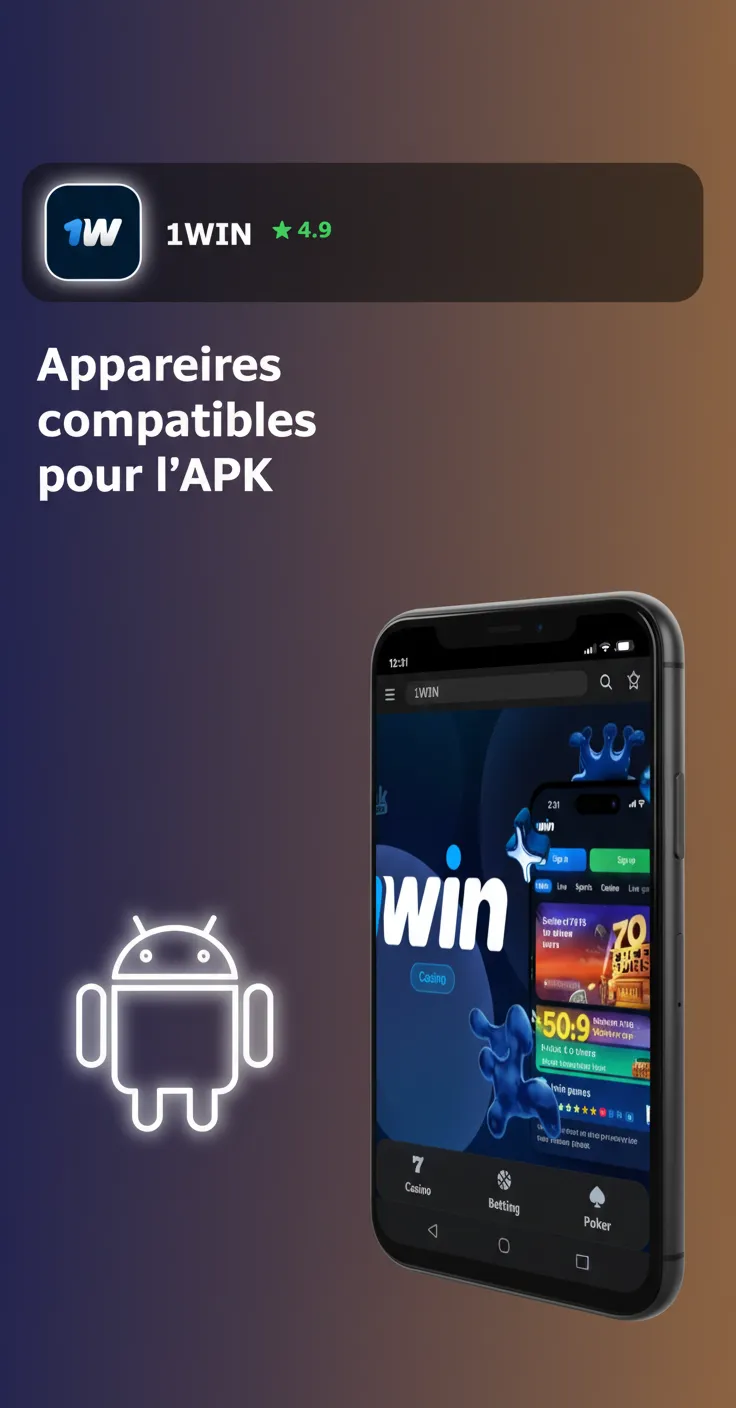 Tableau des smartphones Android compatibles pour l’APK: Samsung, Sony, Huawei, OnePlus, Oppo, Google, Xiaomi, Poco.