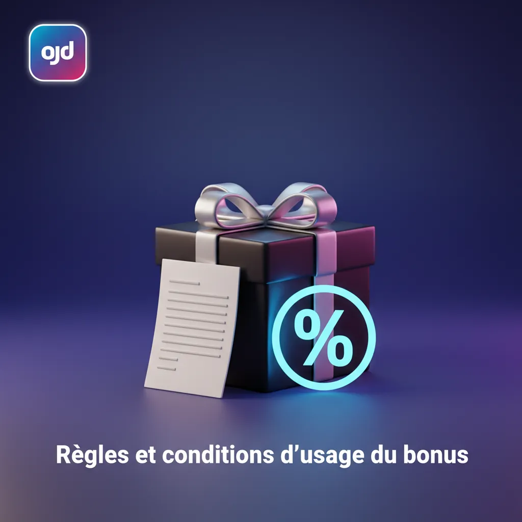 Infographie des règles du bonus 1win: majeurs au Cameroun, un bonus par compte, KYC, dépôt min., limites, jeu responsable