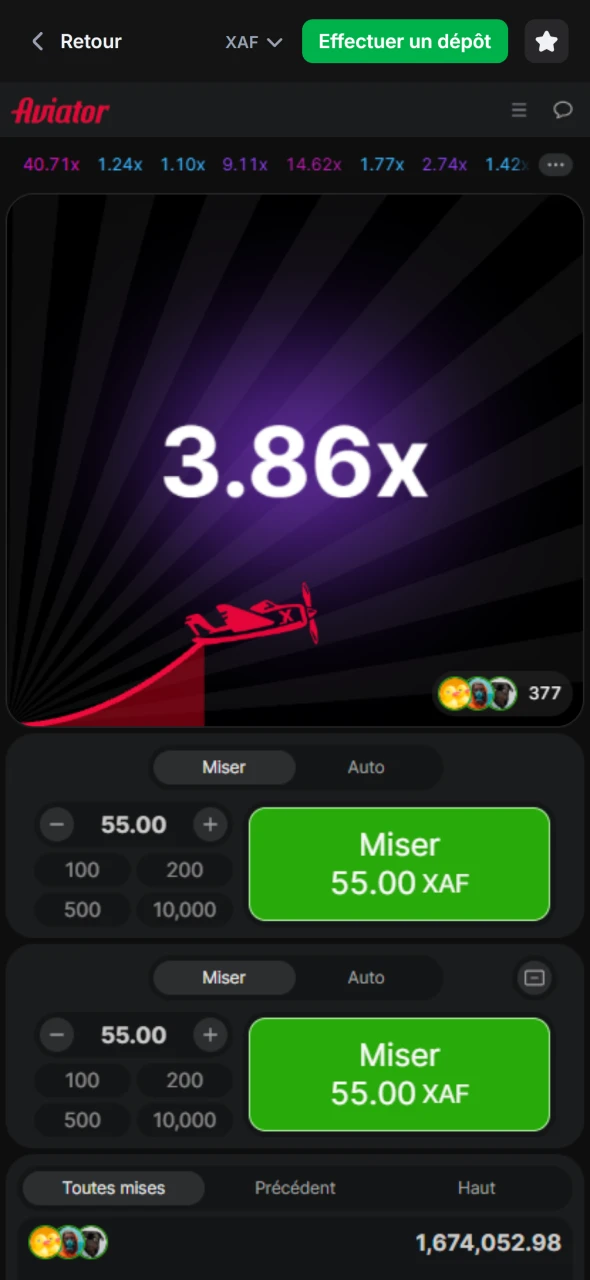 Lancez la partie Aviator sur 1win et ressentez l’adrénaline.