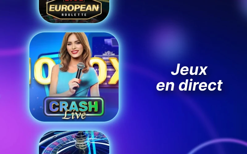 Les jeux en direct 1win Cameroun offrent une expérience réaliste.