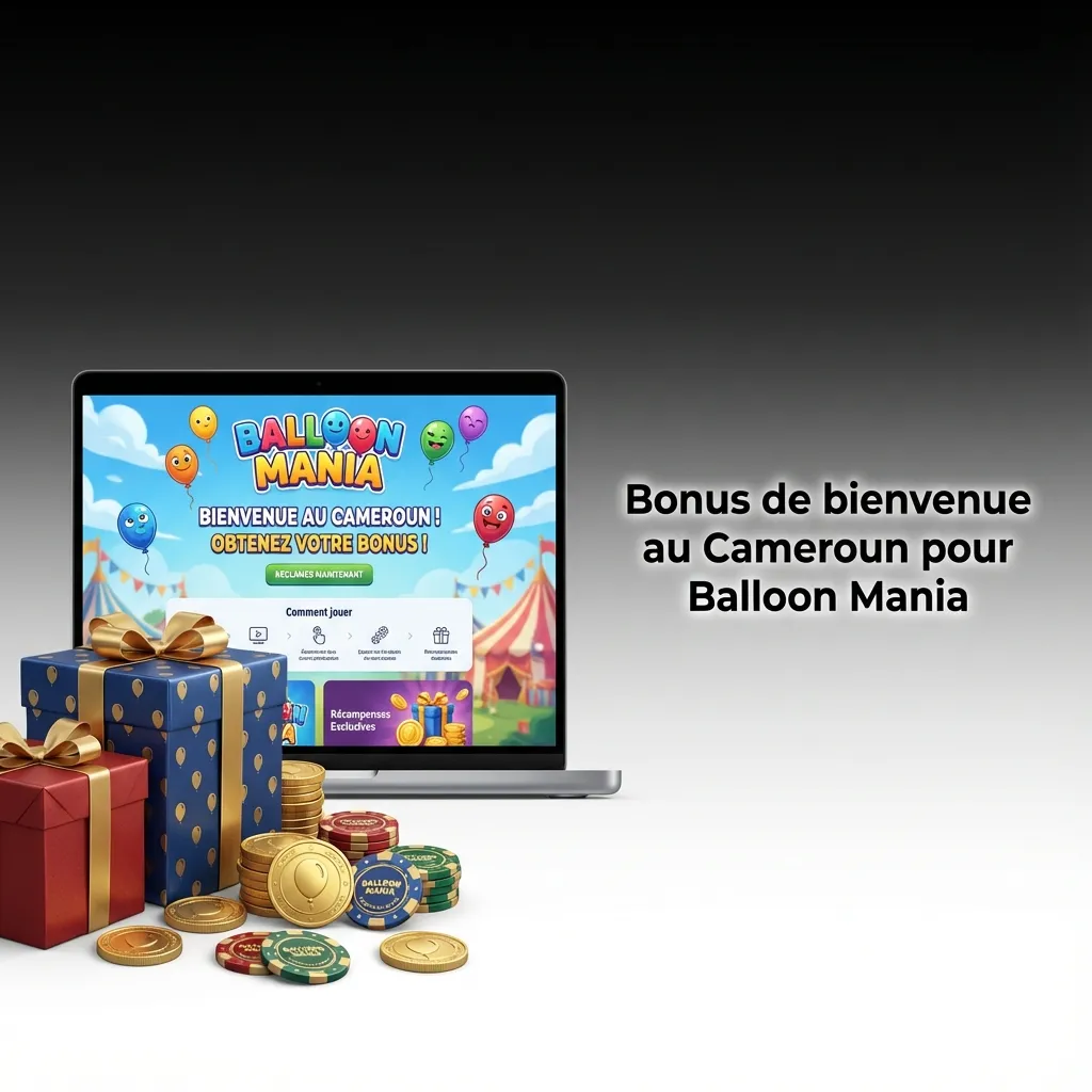 Balloon Mania: Bonus de bienvenue au Cameroun jusqu’à 500 % (363 790 XAF). Dépôt requis, compte vérifié, mise env. x35.