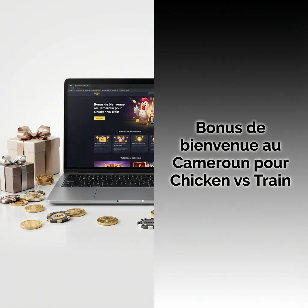 Bonus de bienvenue au Cameroun: 500% jusqu’à 363 790 XAF pour Chicken vs Train, inscription et dépôt requis.