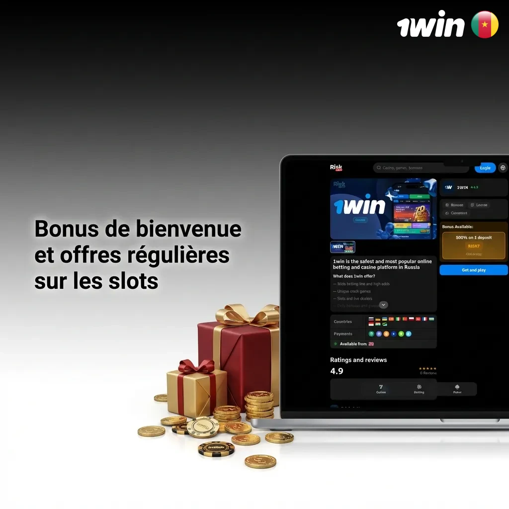 Casino slot machines with welcome bonus and promotional offers for new and regular players