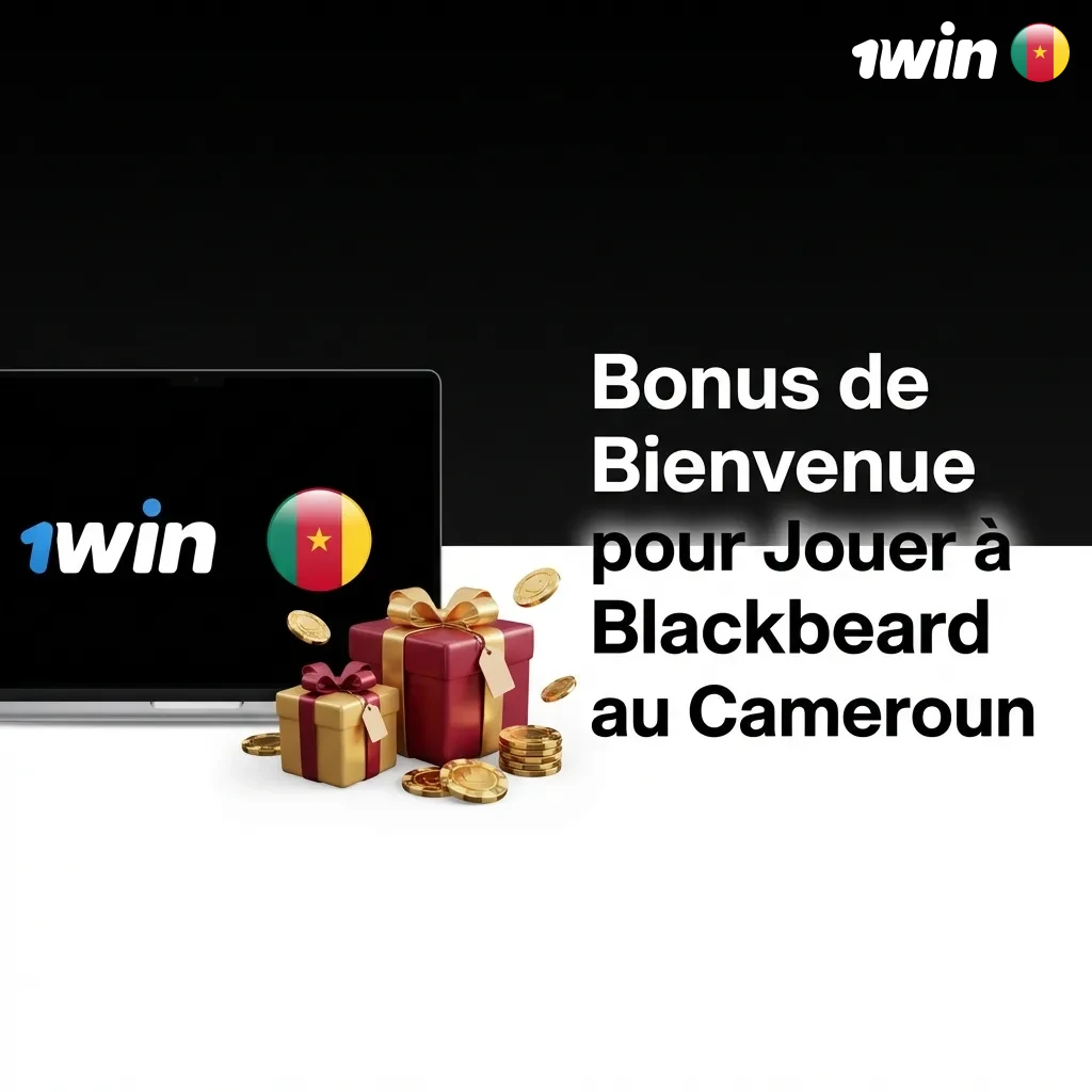 Bonus de bienvenue de 500% jusqu'à 363,790 XAF pour nouveaux joueurs camerounais sur Blackbeard avec dépôt minimum de 500 XAF