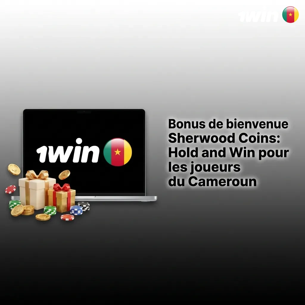 Bonus de bienvenue jusqu'à 500% pour Sherwood Coins: Hold and Win au Cameroun avec dépôt minimum de 2 000 XAF