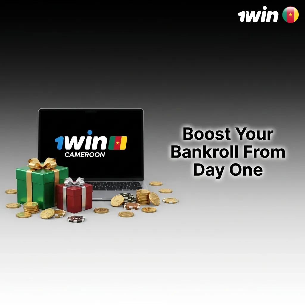 Cameroon casino welcome bonus offer up to 363,790 XAF for new players with step-by-step claiming instructions