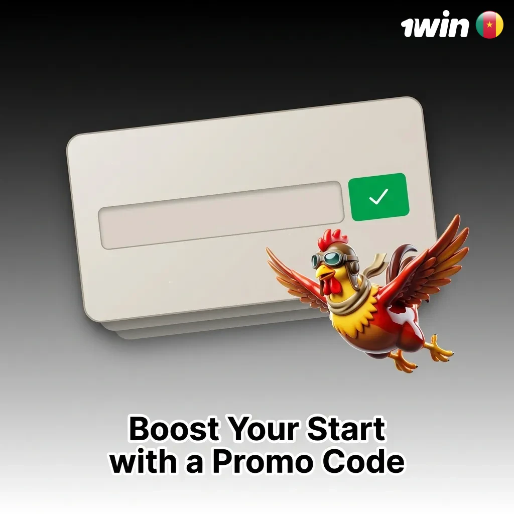 Players entering promo code CRASHBOOST on 1win to unlock bonus rewards for Chicken Run game