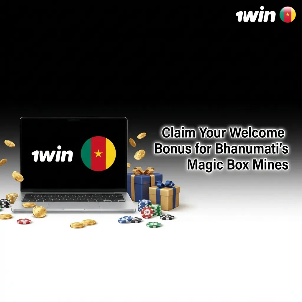 Cameroon casino welcome bonus offer up to 363,790 XAF for Bhanumati's Magic Box Mines with 30x wagering requirement