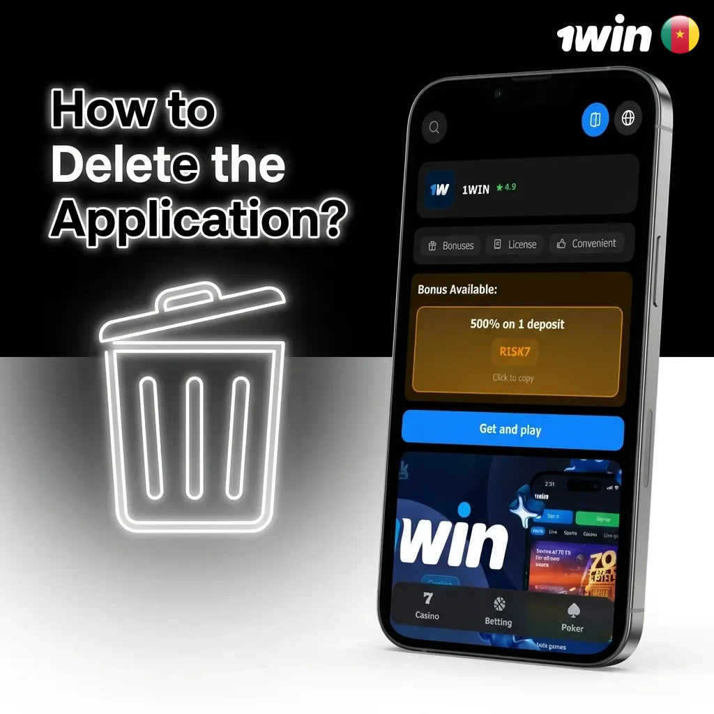 User uninstalling mobile app by selecting delete option from phone settings menu