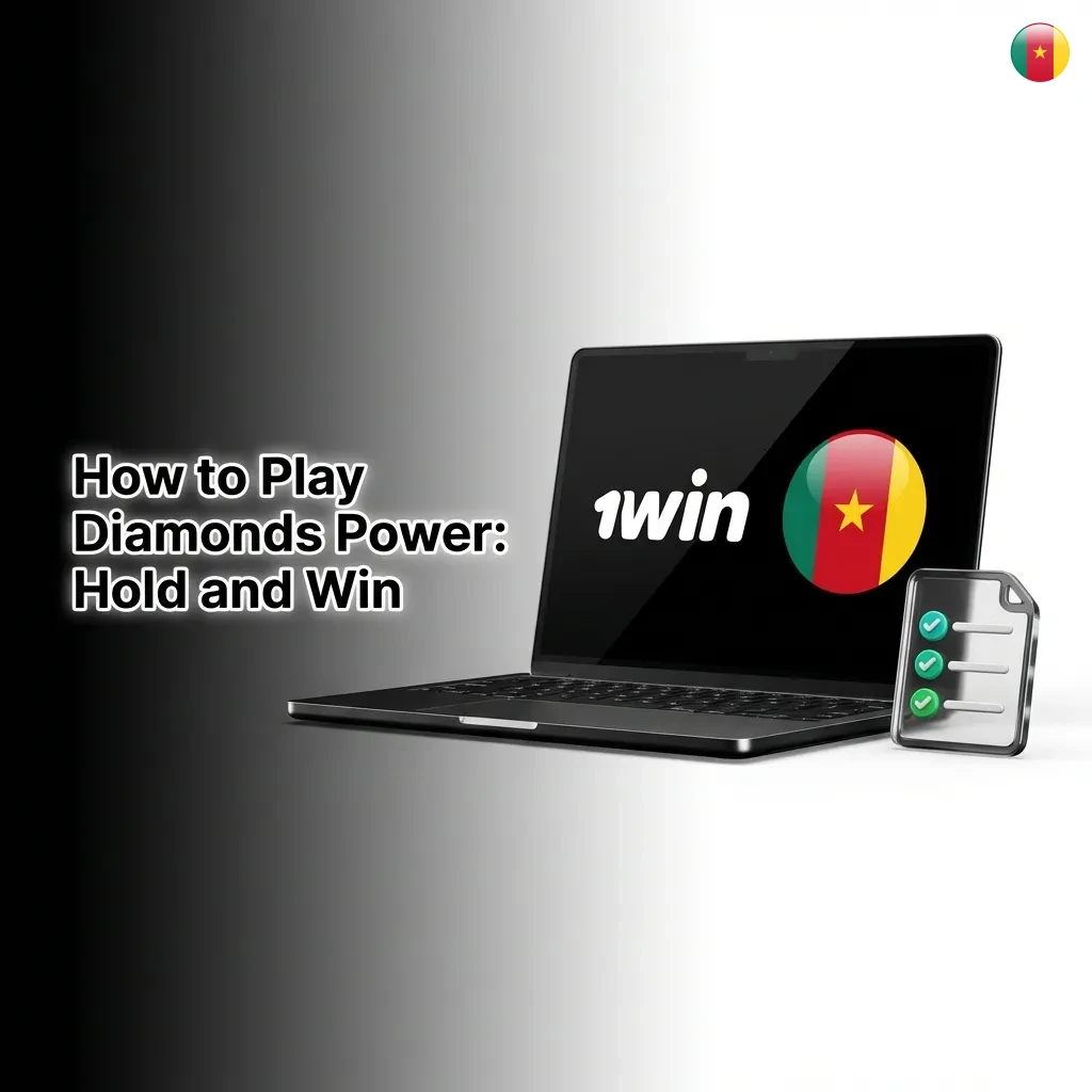 5x3 slot grid showing diamond scatter symbols with Hold and Win bonus feature and jackpot indicators