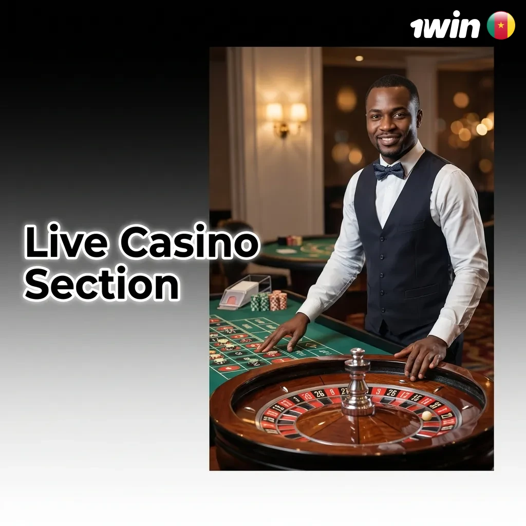 Professional dealers host live roulette, blackjack, baccarat, poker, and game shows streamed in HD from casino studios.