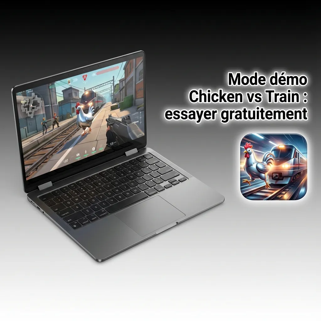 Mode démo Chicken vs Train sur 1win: essai gratuit, solde virtuel, mêmes règles et multiplicateurs, sans gains réels.