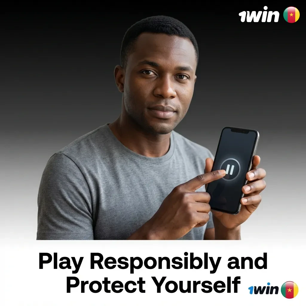 Person setting budget limits on mobile betting app to promote responsible gambling and self-control