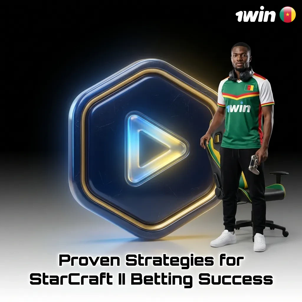 StarCraft II player competing in professional esports match with strategic gameplay overlay and betting statistics displayed