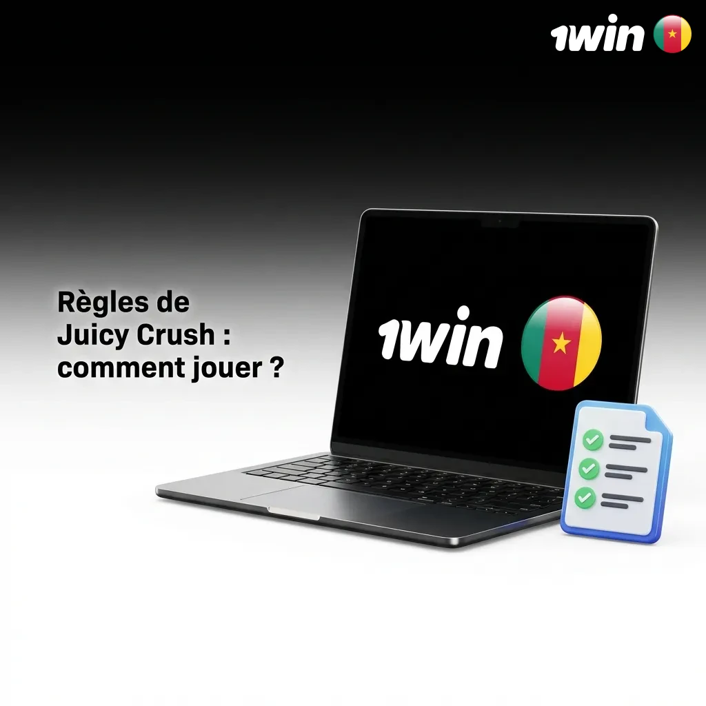 Grille colorée de jeu Juicy Crush montrant l'alignement de symboles de fruits pour gagner des multiplicateurs et gains