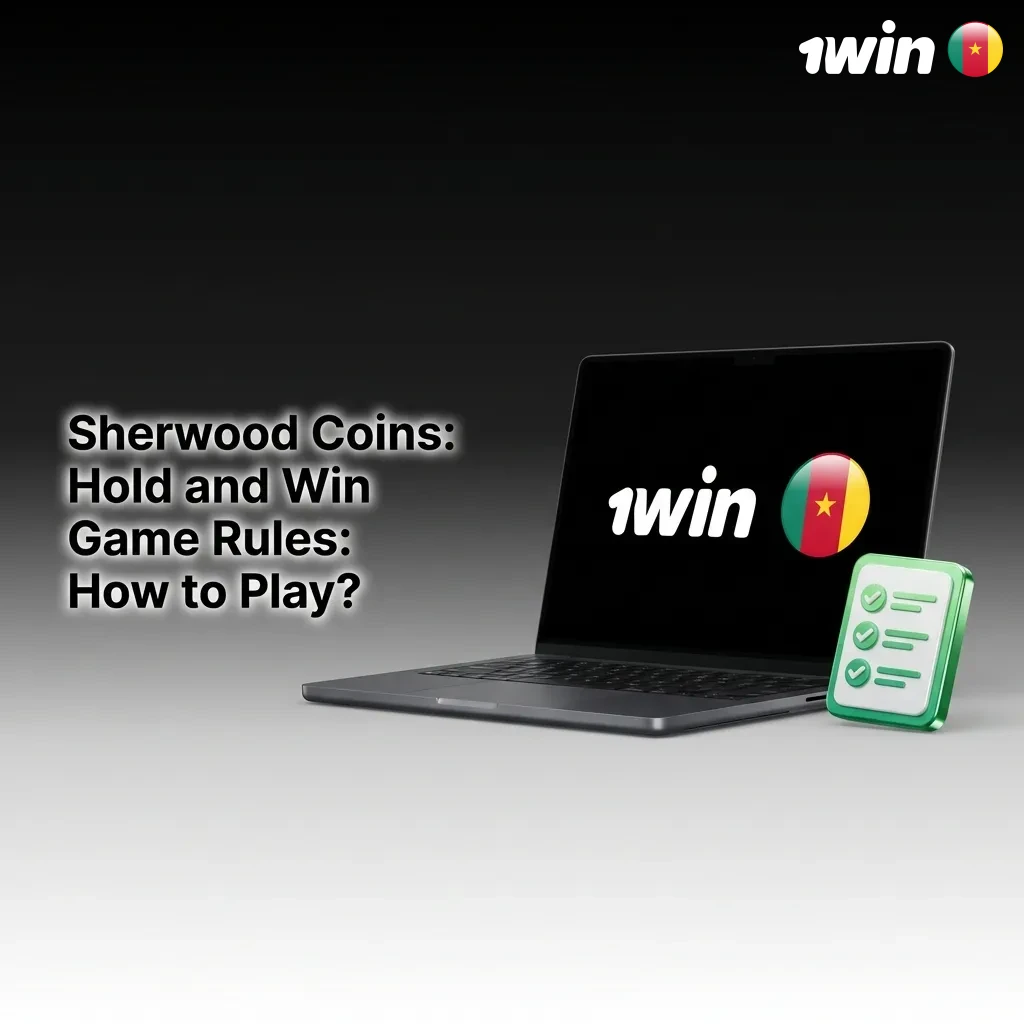 Sherwood Coins slot game interface showing 5 reels, 3 rows, and Hold and Win feature with coin symbols and wild substitutes