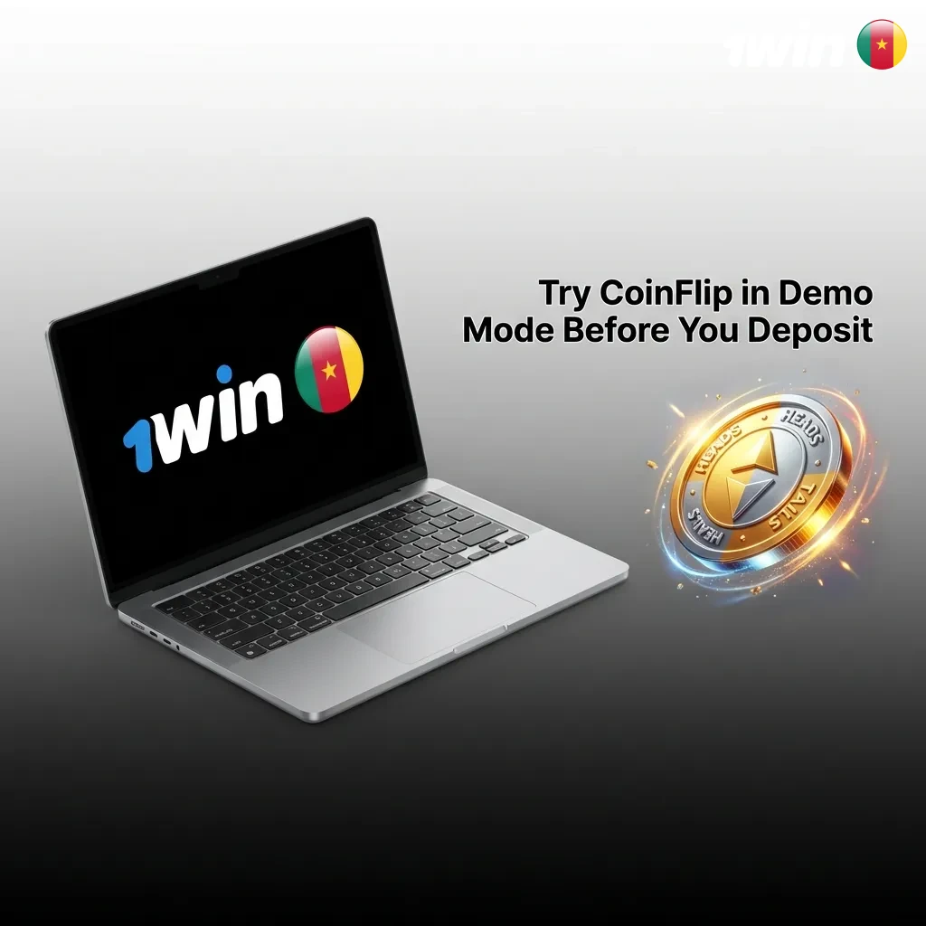 Practice CoinFlip risk-free with demo mode using virtual credits before switching to real-money bets in XAF