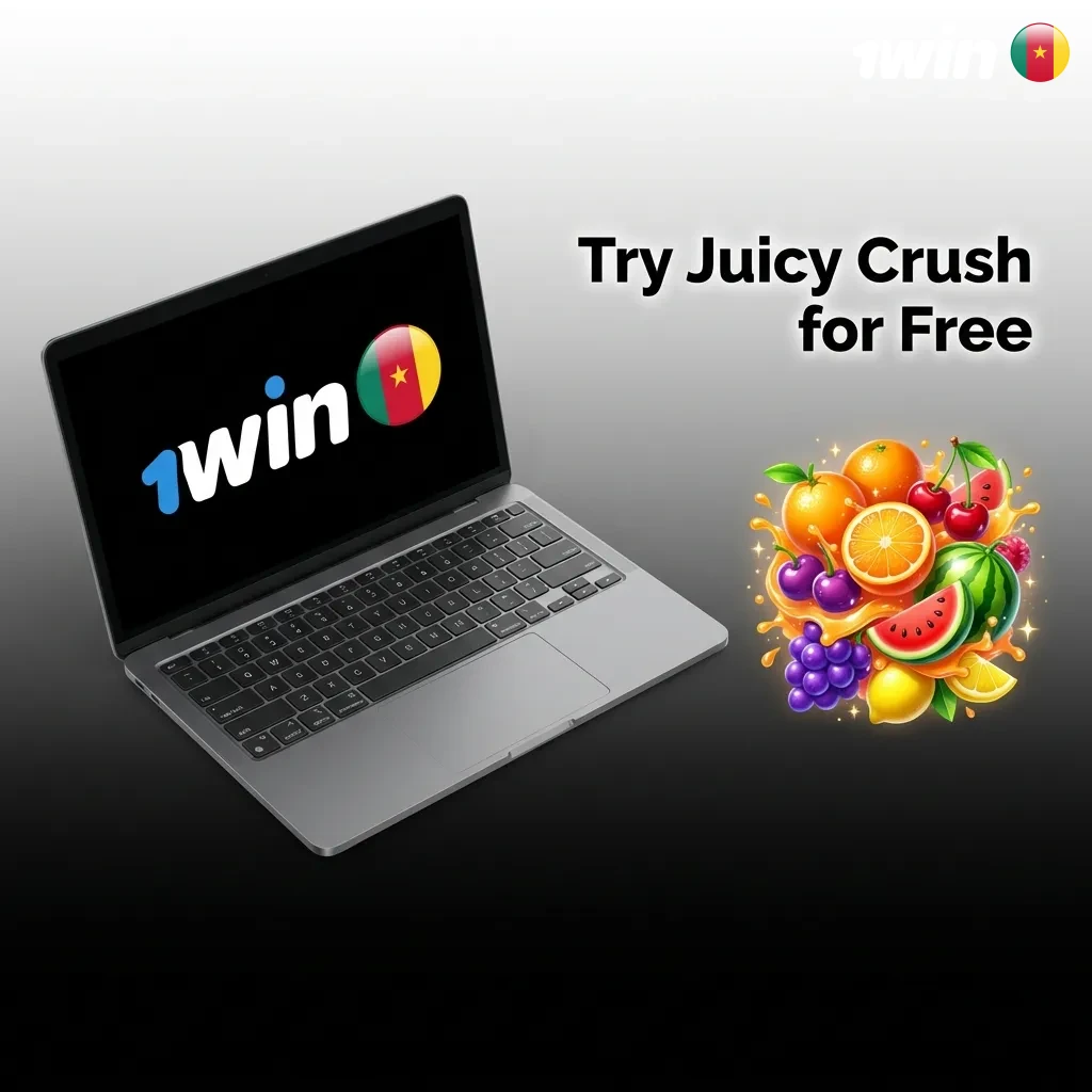 Players testing Juicy Crush demo version with cascading fruit symbols and multiplier features on screen