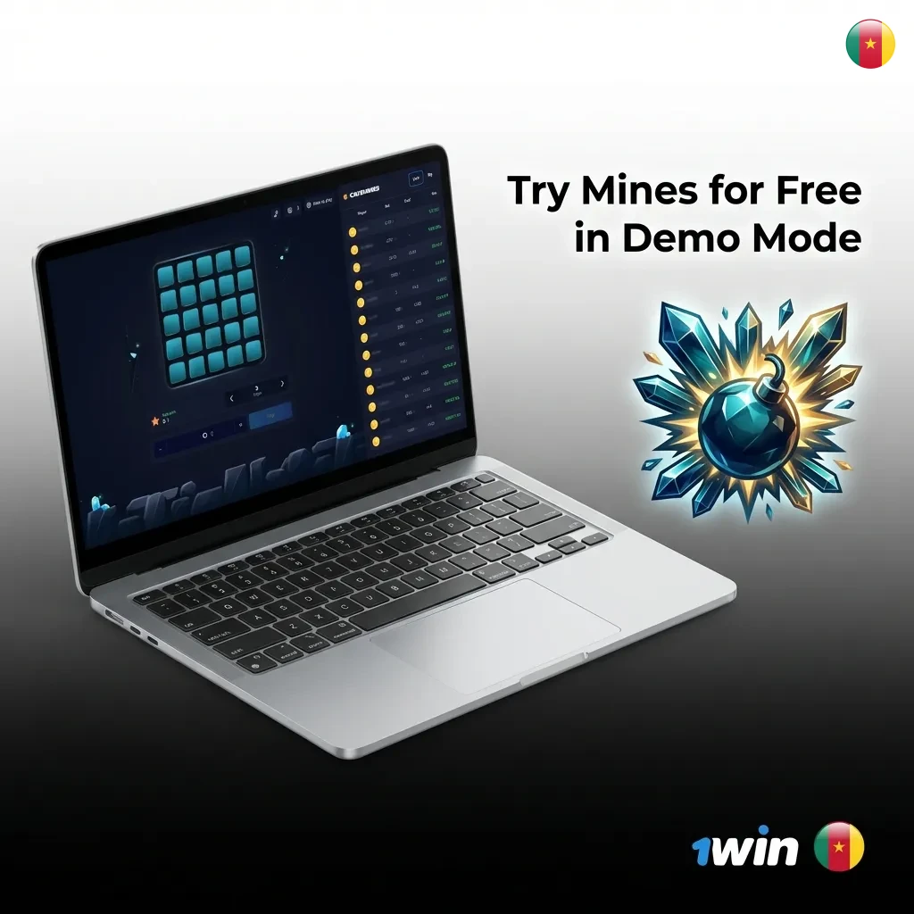 Practice Mines game strategy risk-free with 1win's demo mode using virtual credits before playing with real money.