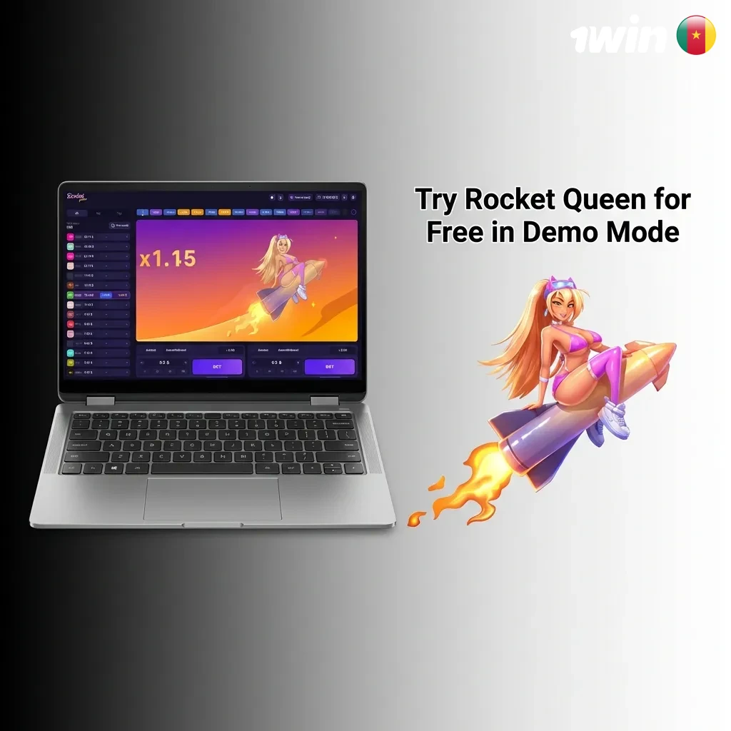 Try Rocket Queen demo mode at 1win risk-free to practice timing and learn multipliers before playing with real money.