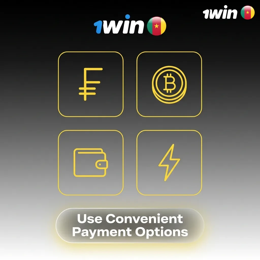Multiple payment method icons including Mobile Money, bank cards, and cryptocurrency options for deposits and withdrawals.