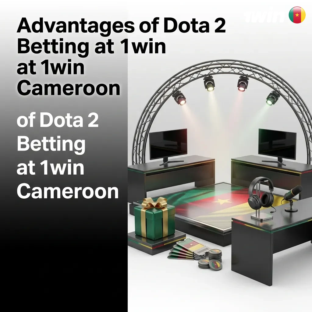 1win Cameroon Dota 2 betting benefits: bonuses, local payments, mobile app, competitive odds, and live betting options.