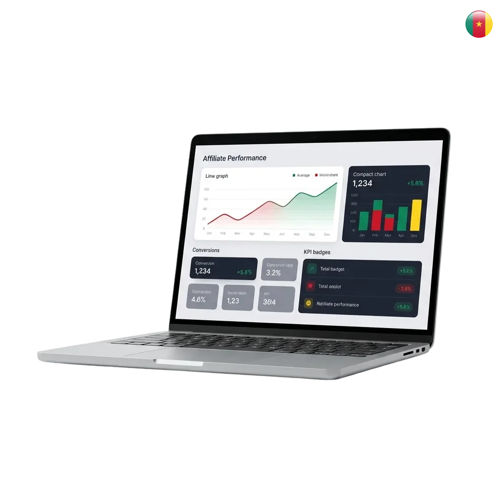 Partners earning commissions through 1win affiliate program with mobile payment options in Cameroon