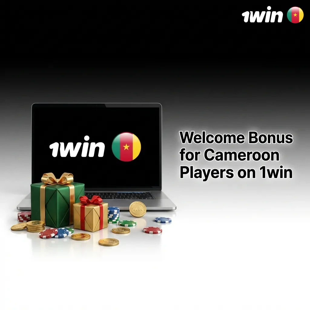 1win casino welcome bonus up to 500% for Cameroon players with registration and deposit instructions