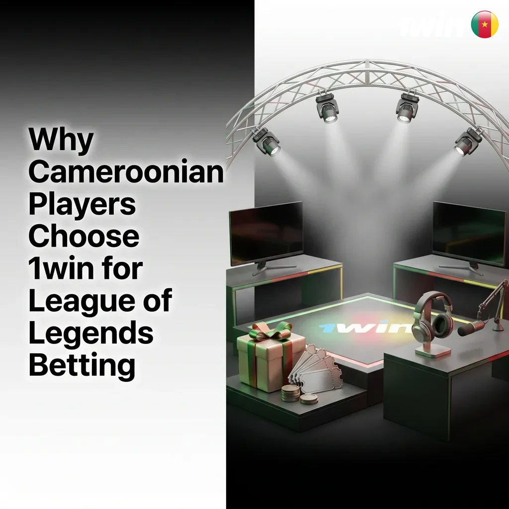 Cameroonian gamers using 1win mobile app to place League of Legends esports bets with local payment methods